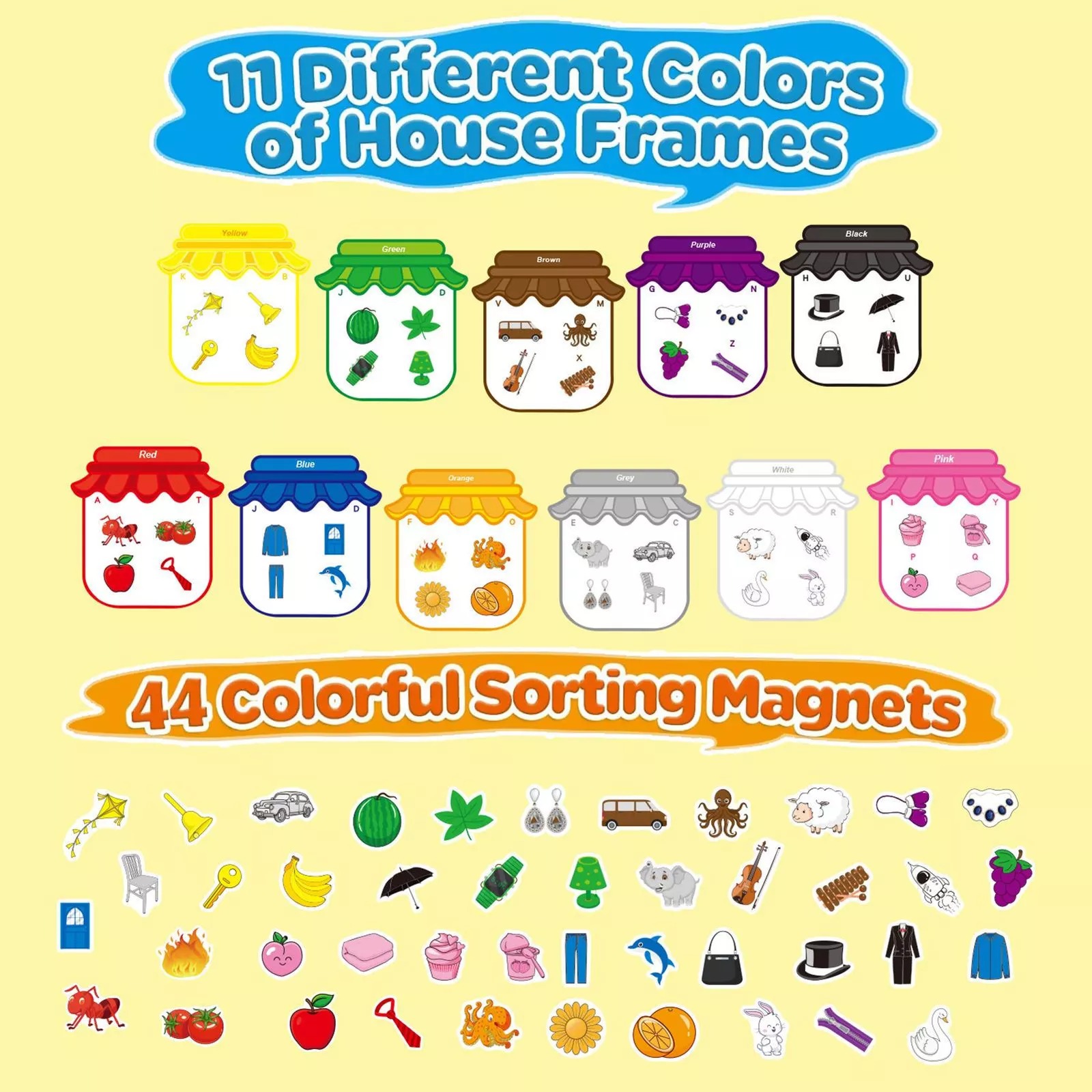 🎄Christmas Flash Sale-50% OFF-Magnet Color Sorting Kit For Fridge