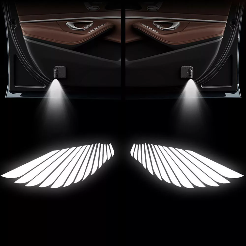 🔥Early Christmas Sale - 50% OFF🎄Angel Wing Car Door Projector Light