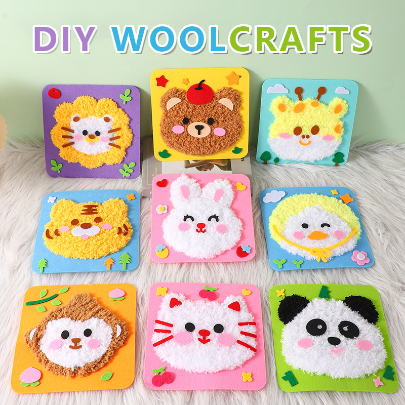 🎄Christmas Flash Sale-50% OFF-Creative Wool Craft Kit for Kids 