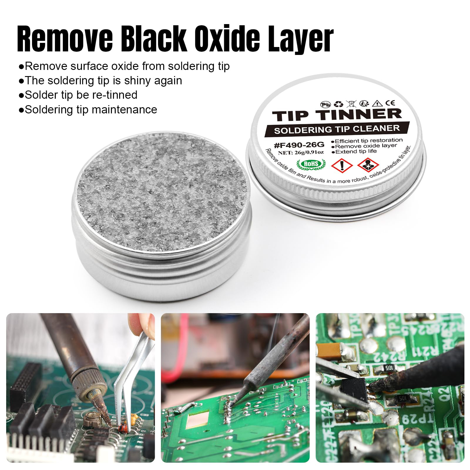🔥Last Day 50% OFF🌲Refresher Tip Tinner Flux Soldering Tip Cleaning
