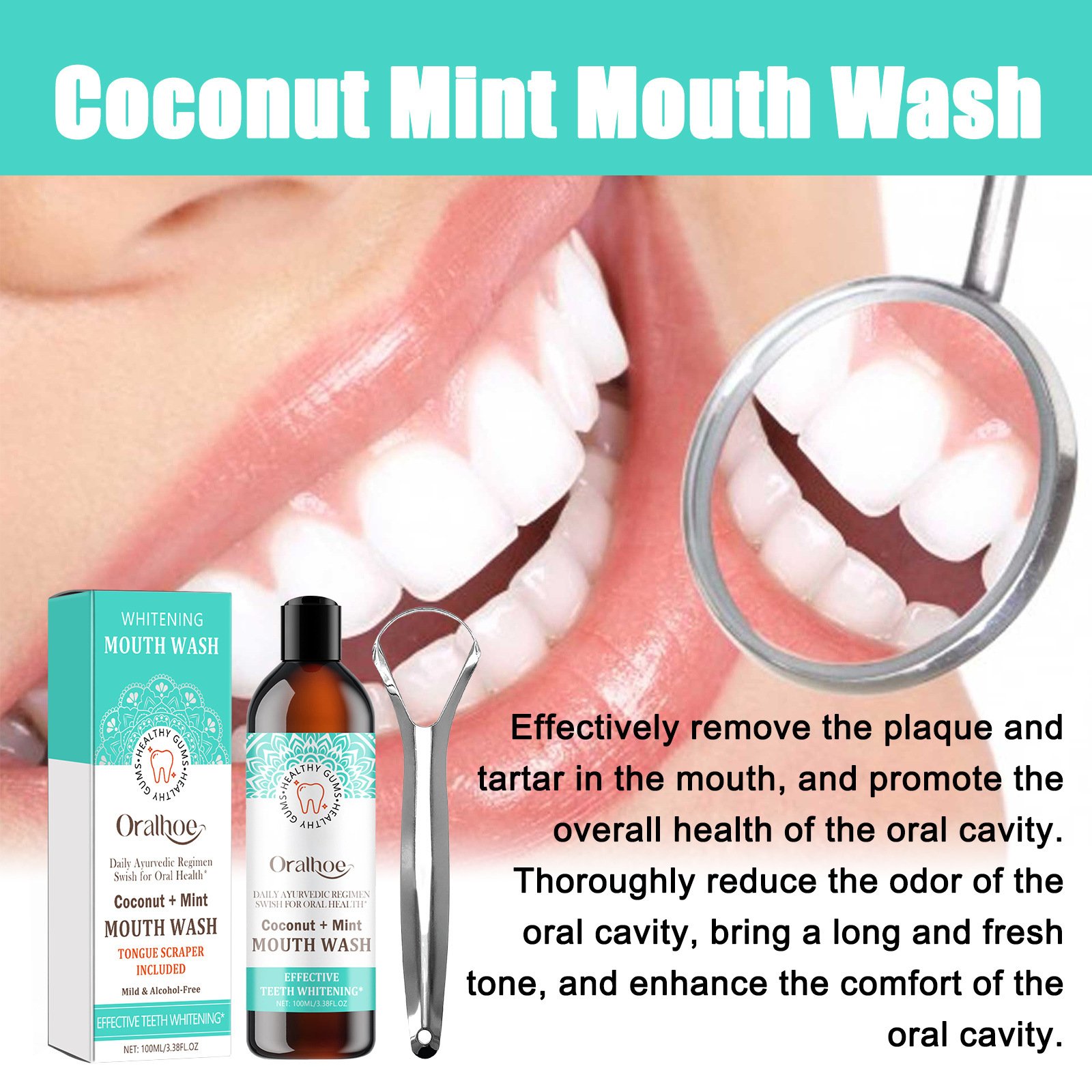 🔥LAST DAY 50% OFF⏰Cocomint Pulling Oil with 7 Essential Oils & Vitamins D, E & K2