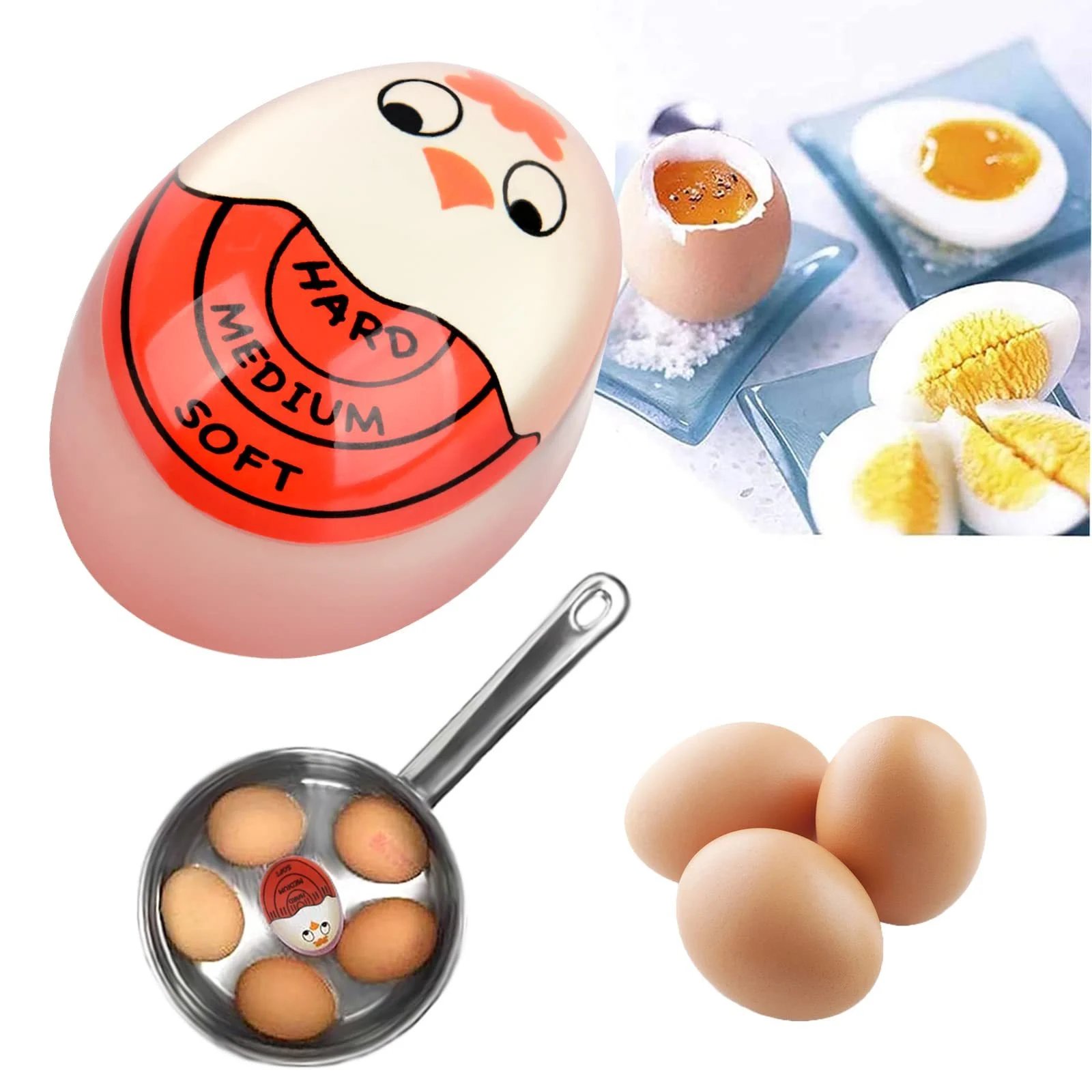 🔥Last Day 50% OFF🎄Color Changing Egg Timers