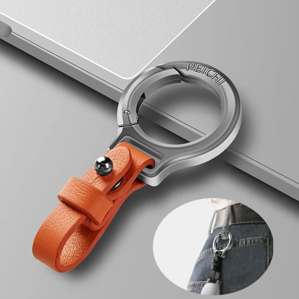 🔥This Week's Special Offer 49% OFF -ZINC ALLOY LEATHER KEYCHAIN