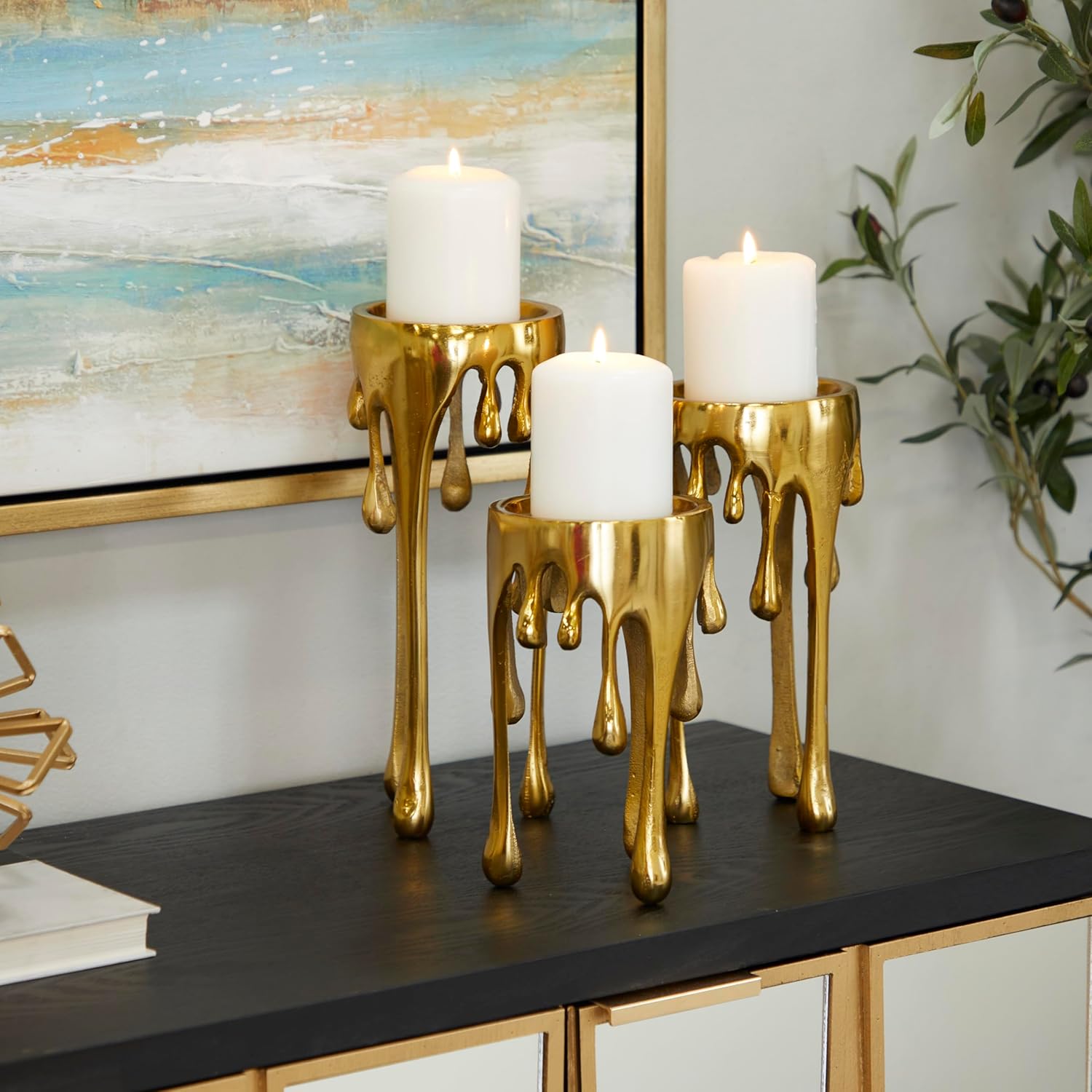 🔥Last Day 60% OFF-Gold Castellana Candle Holders
