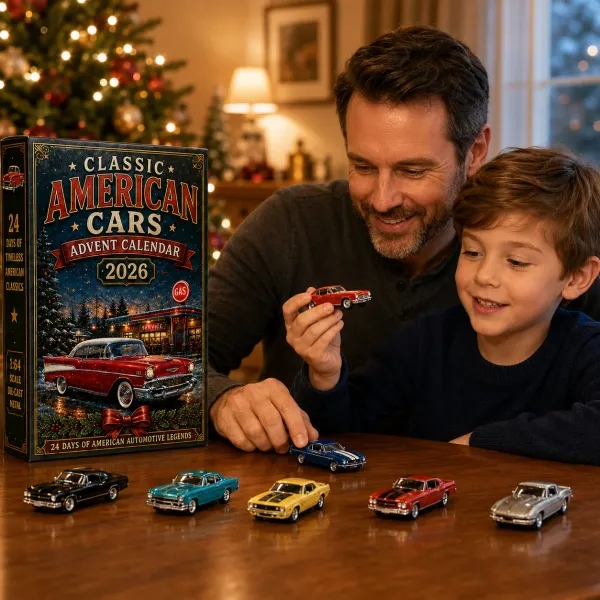 💯🚜🚗🎄 2026 Vehicle Advent Calendar Collection – 24 Days of Classic Machines, Trucks & Military Legends 🎁✨