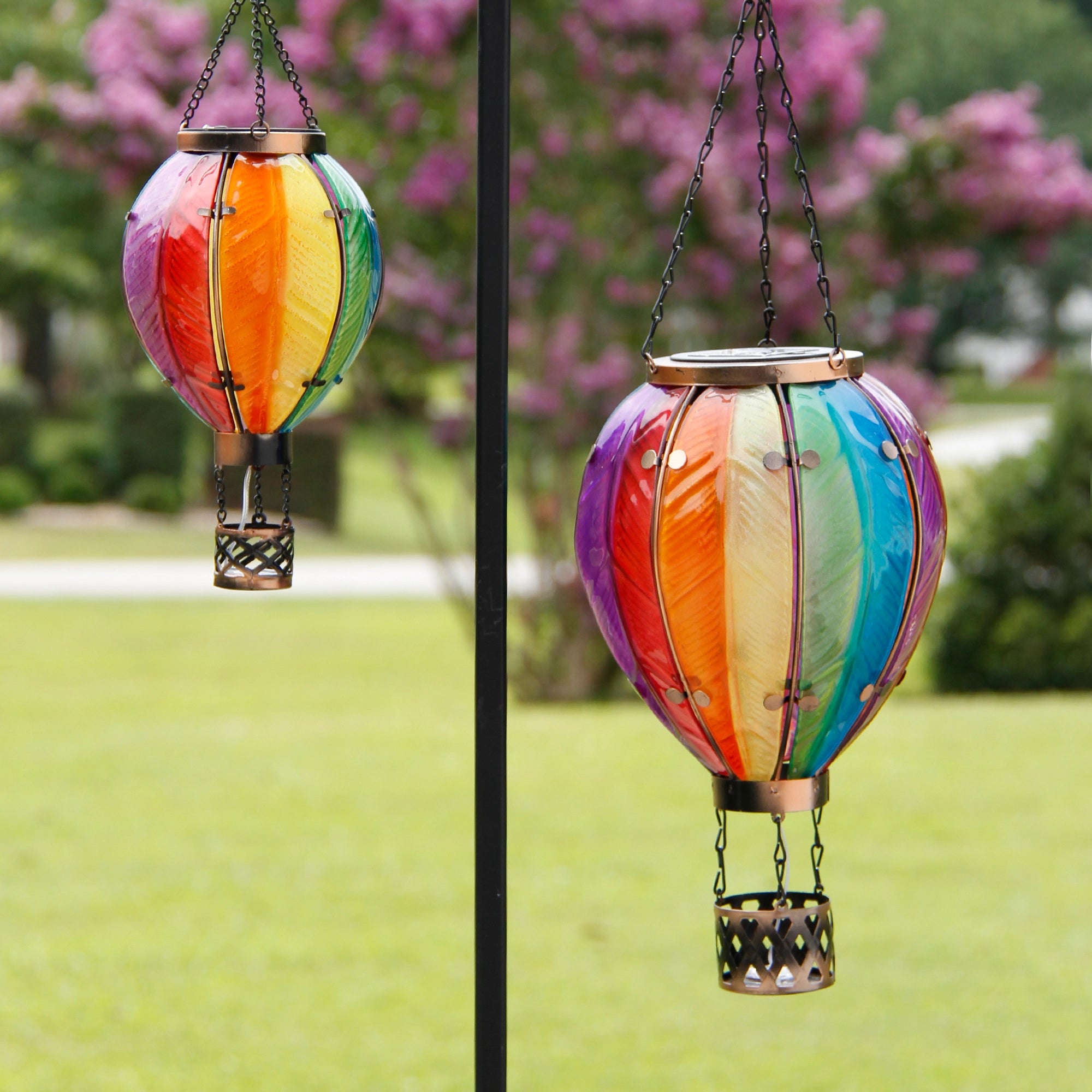 🔥Last Day Promotion - 50% OFF🎄Solar Hot Air Balloon With simulated flame effect-Buy 2 Free Shipping