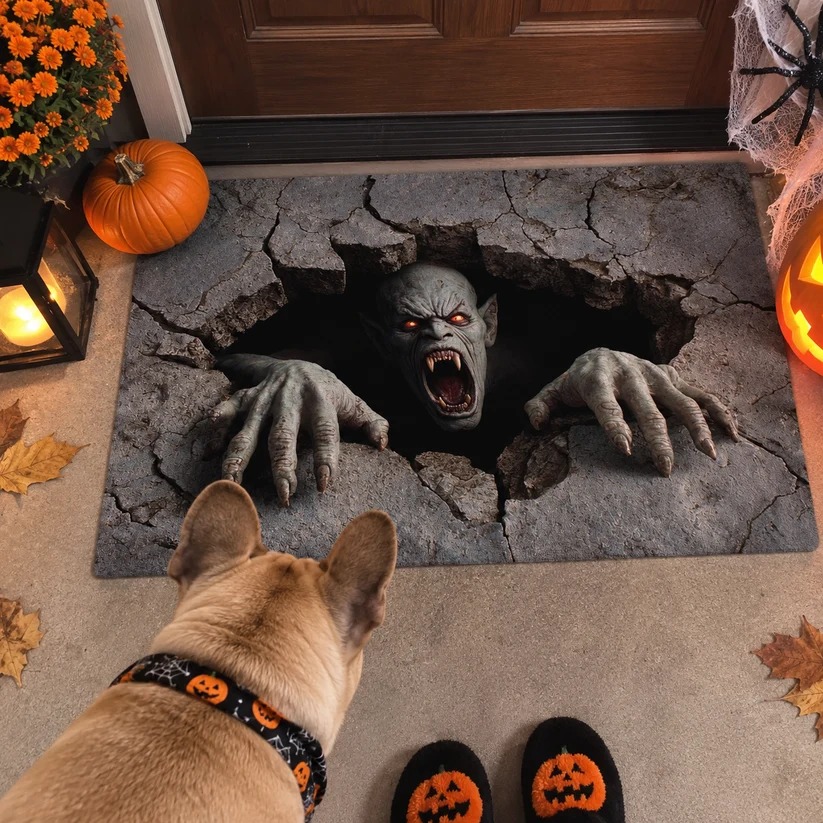 🎃Howl Of The Damned Doormat 💫