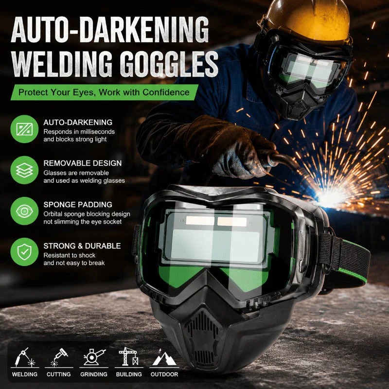 🔥Fully Automatic Auto-Darkening Welding Helmet