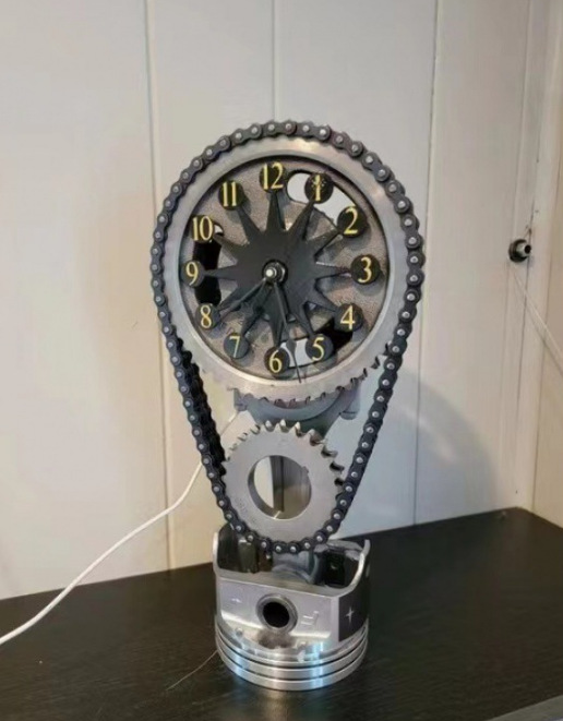 🎄Christmas Flash Sale-50% OFF-Rotating Gear Clock Steampunk Style-Buy 2 Free shipping