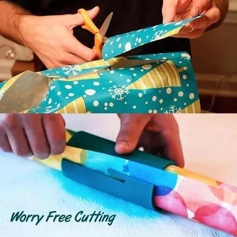 🔥Last Day 50% OFF🎄Sliding Wrapping Paper Cutter