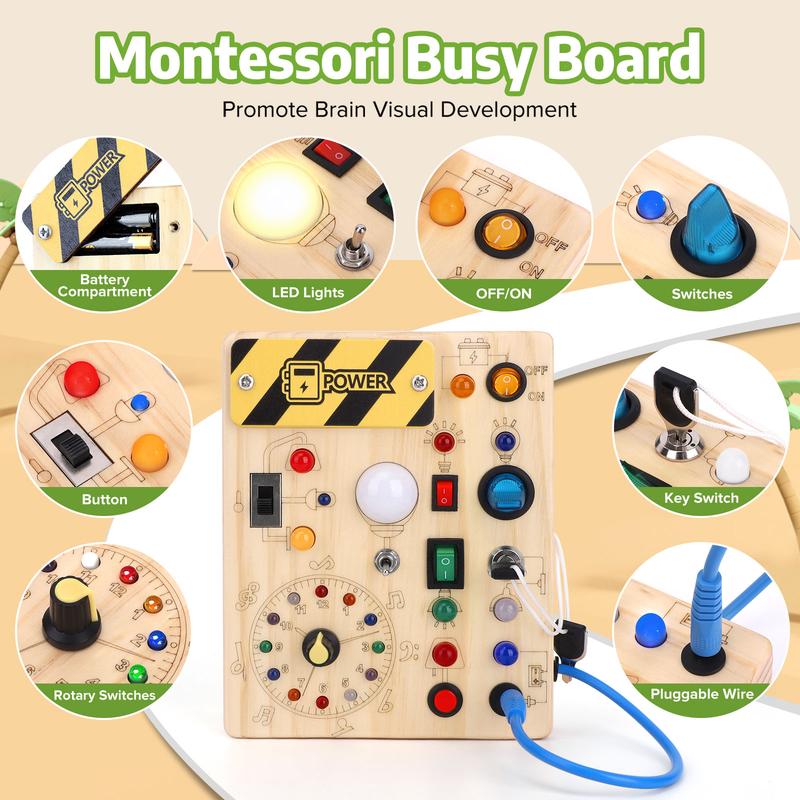 ✨LAST DAY ONLY 49% OFF🔥Montessori Busy Board Toys