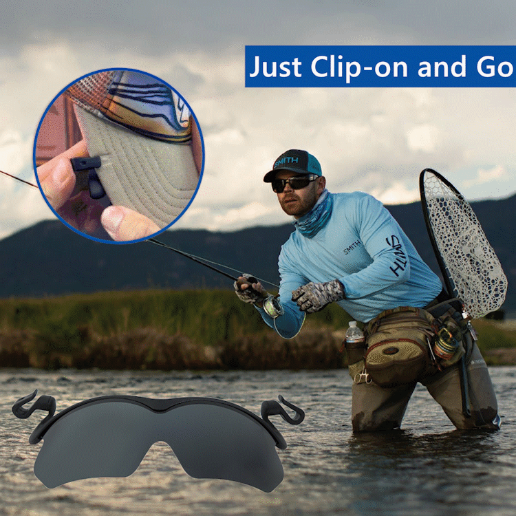 🎄Christmas Flash Sale-50% OFF-2024 New Polarized Clip Cap Sunglasses