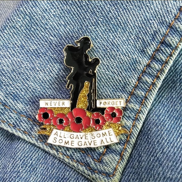 🔥Limited Edition Red Poppy 110th Anniversary Badge-Buy 2 Get 1 Free