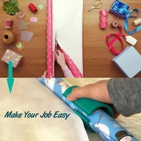 🔥Last Day 50% OFF🎄Sliding Wrapping Paper Cutter
