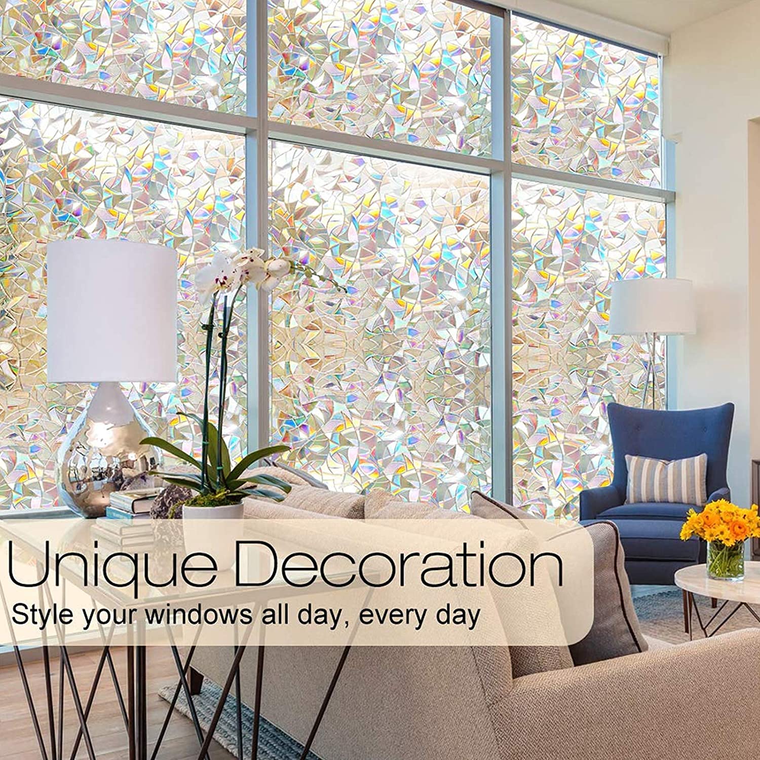 🔥This Week's Special Offer 49% OFF -3D Rainbow Window Film