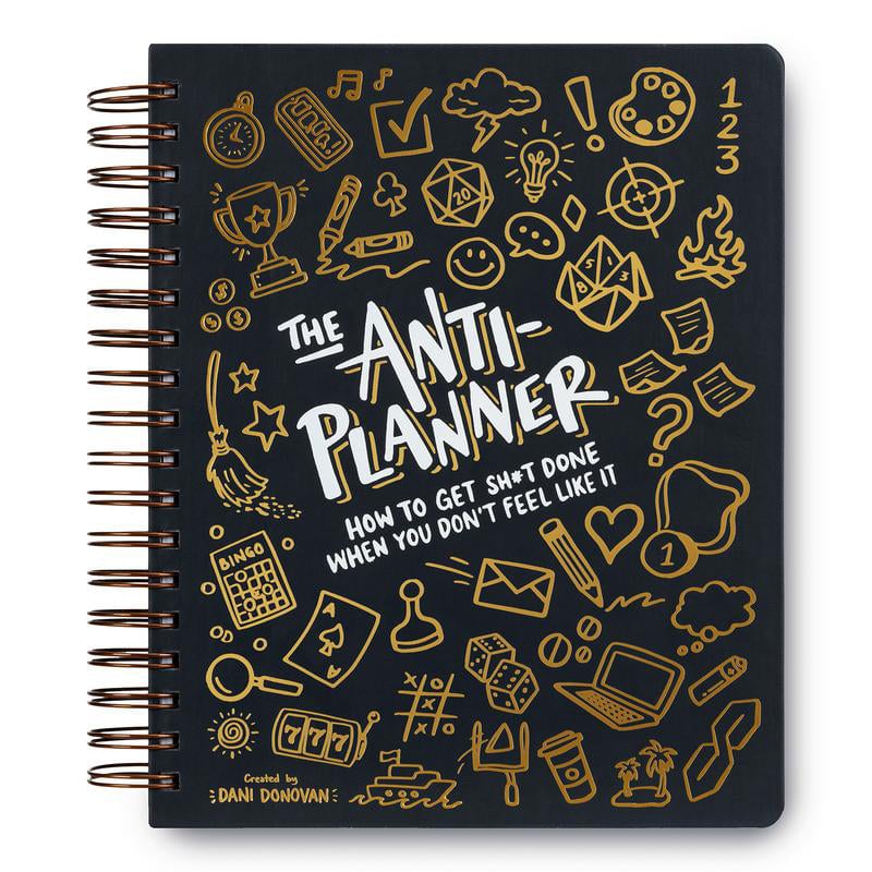 "The Anti-Planner: How to Get Sh*t Done When You Don't Feel Like It"👍BEST SELLER
