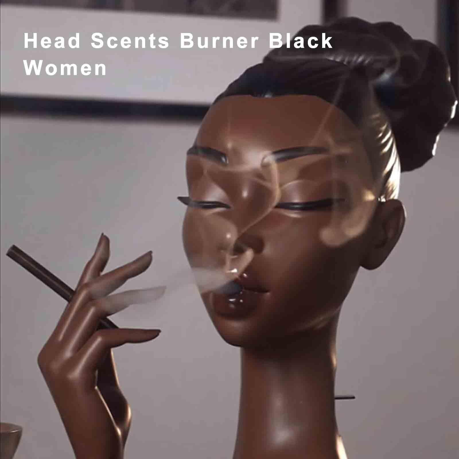 🔥Last Day 50% OFF🎄Head Incense Burner Black Woman-BUY 2 FREE SHIPPING