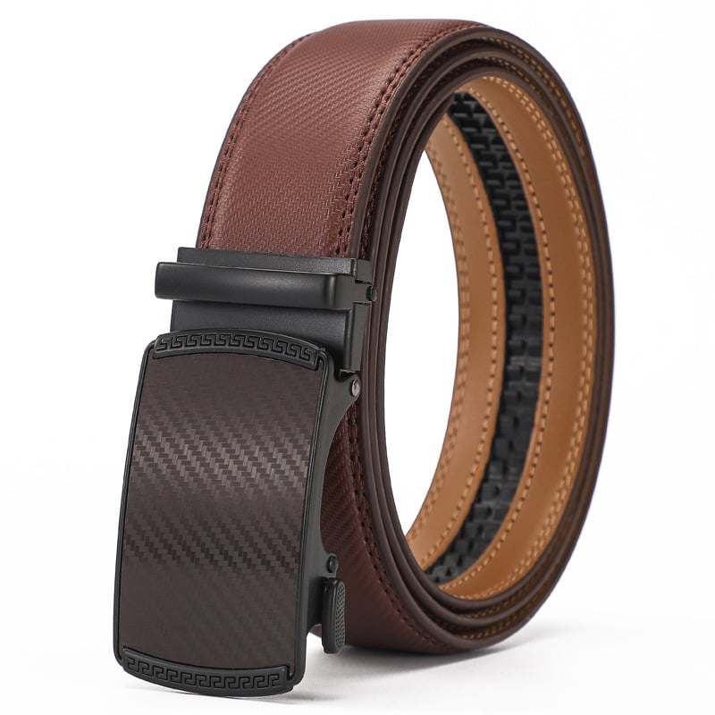 🔥This Week's Special Offer 49% OFF -Leather Ratchet Belt With Adjustable Buckle