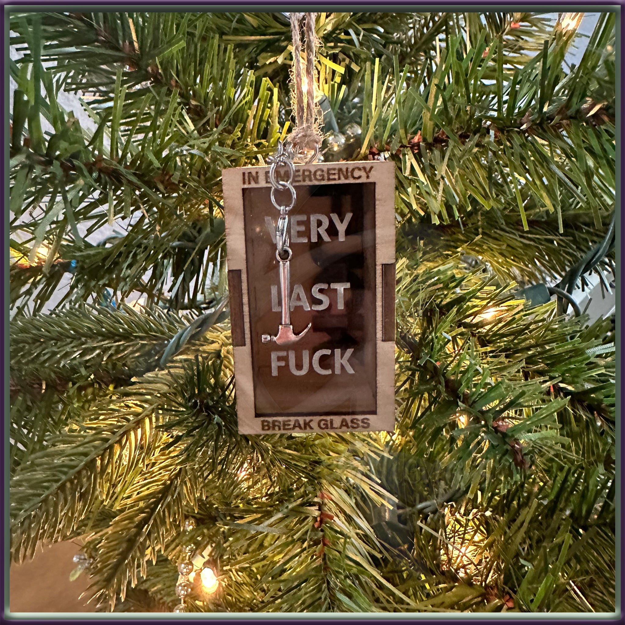 🔥Last Day 50% OFF🎄Last F**K Tree Ornament-Buy 2 Free 1 Today