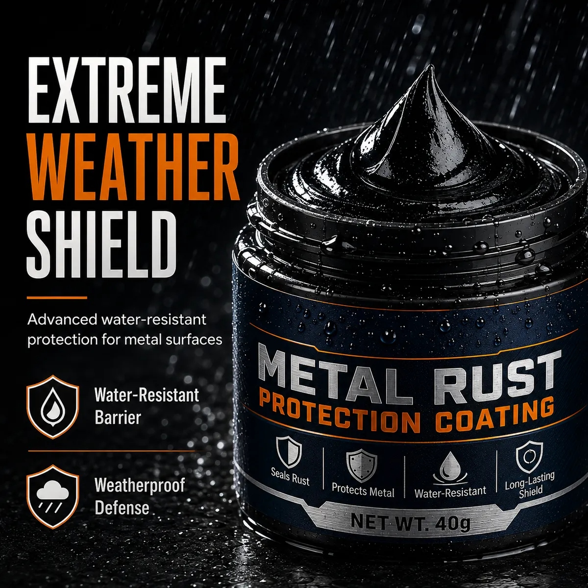 🛡️ Trusted by 50,000+ Customers | 2026 Hot Sale — Premium Metal Rust Protection Paste restores rusty gates, rai