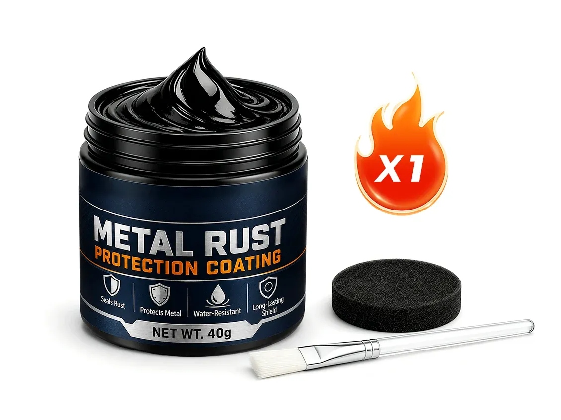 🛡️ Trusted by 50,000+ Customers | 2026 Hot Sale — Premium Metal Rust Protection Paste restores rusty gates, rai