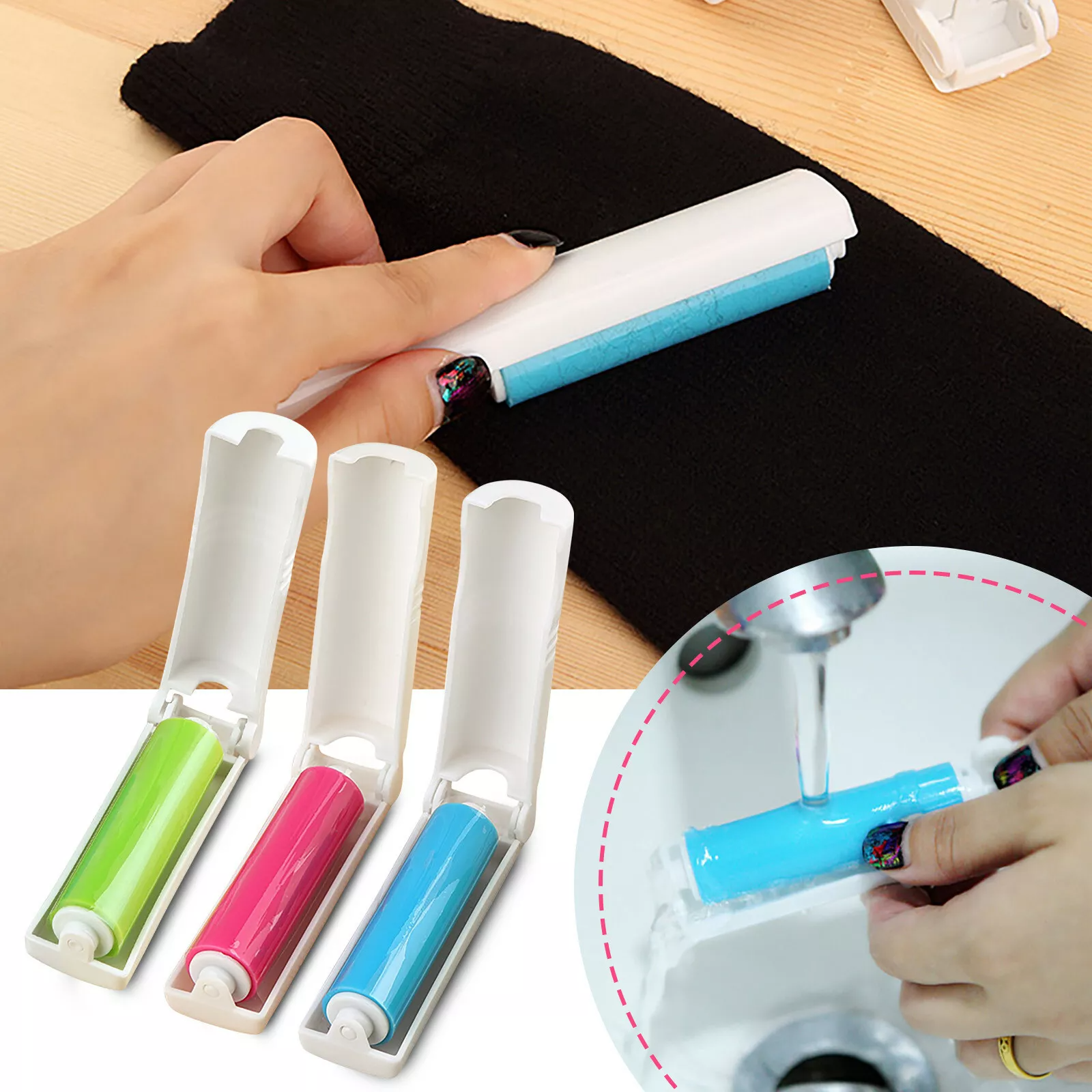 🔥This Week's Special Offer 49% OFF - Washable Reusable Gel Lint Roller