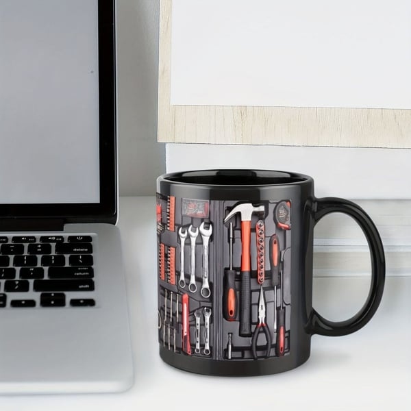 ✨2D Printing Process Mechanic Toolbox Mug