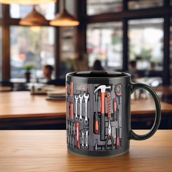 ✨2D Printing Process Mechanic Toolbox Mug