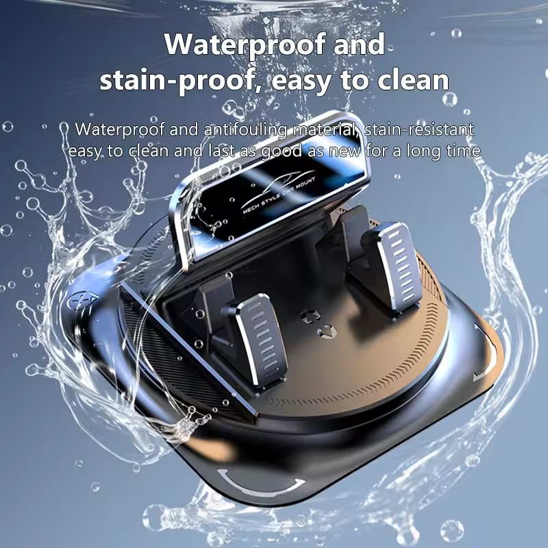 360° Rotating Car Phone Holder ,Suction for All Phones Universal Anti-Shake Car Mount Accessories