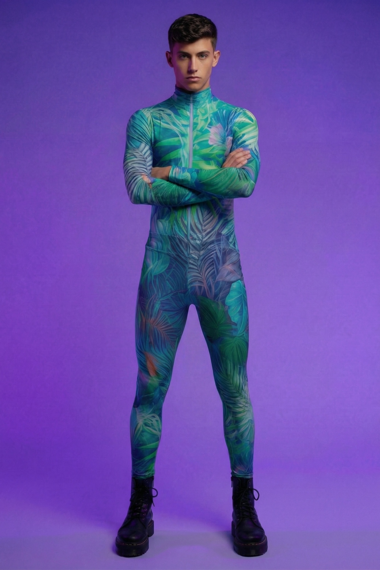 Tropical Rave Catsuit AS003