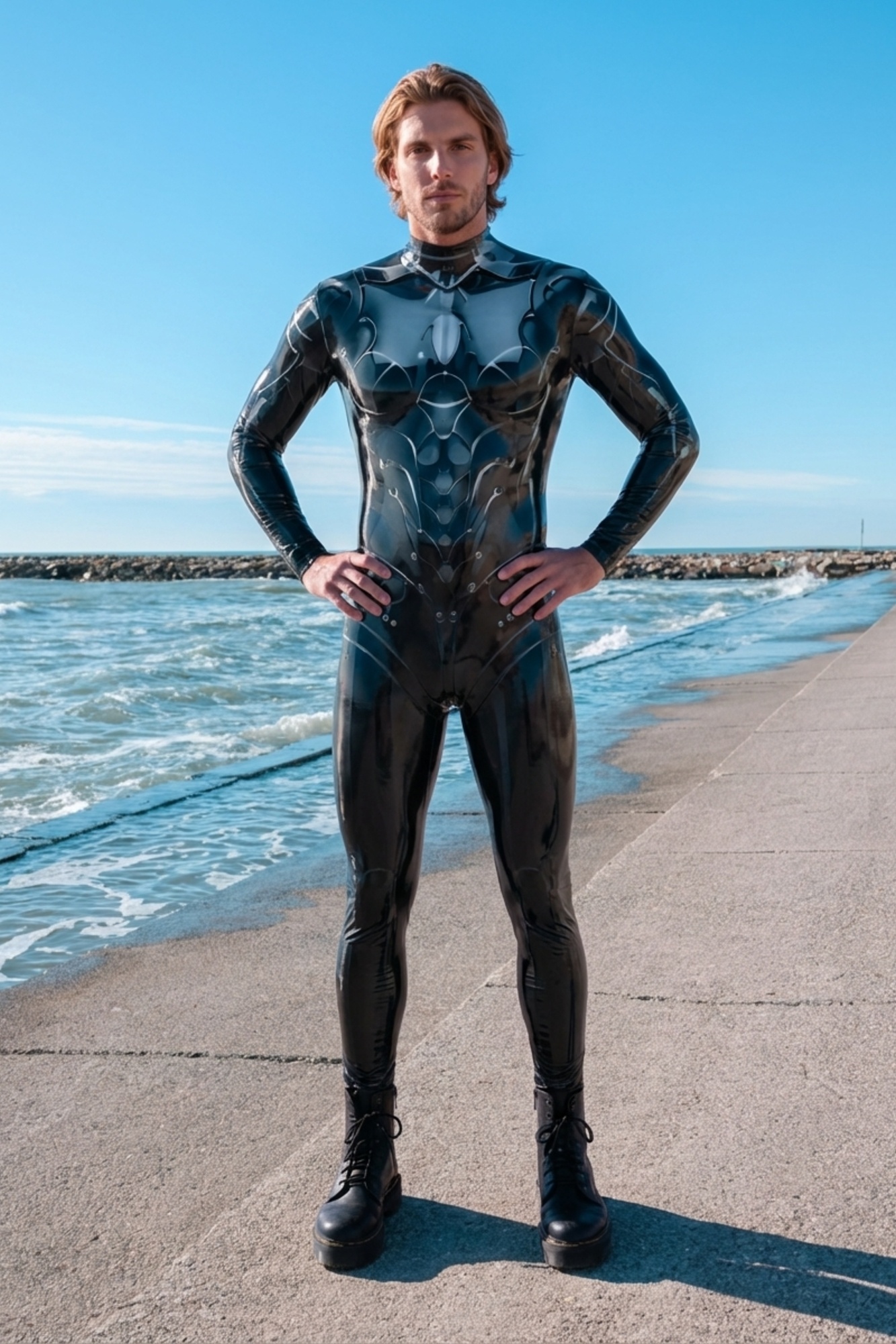 Cybernetic Armored Bodysuit AS023