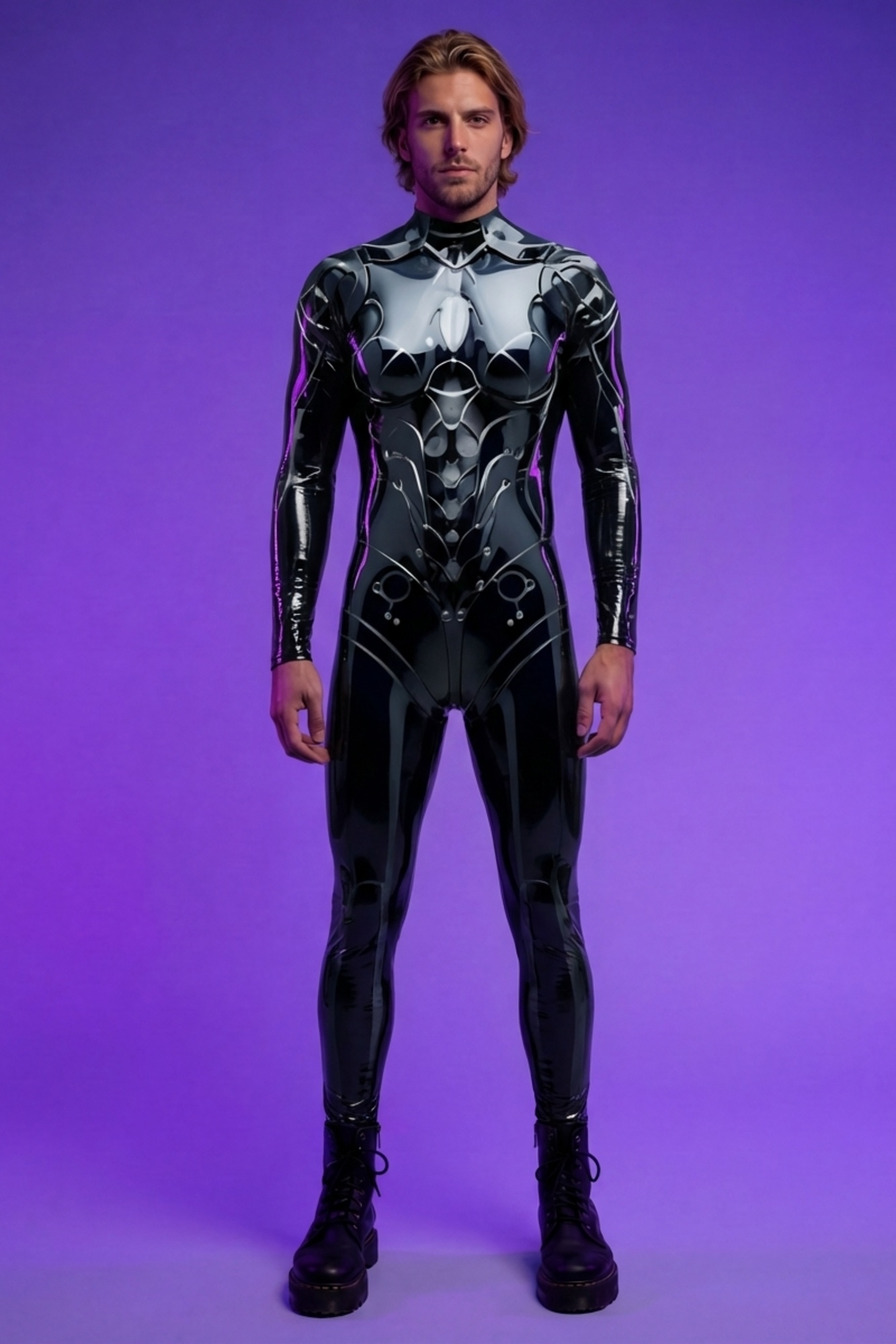 Cybernetic Armored Bodysuit AS023
