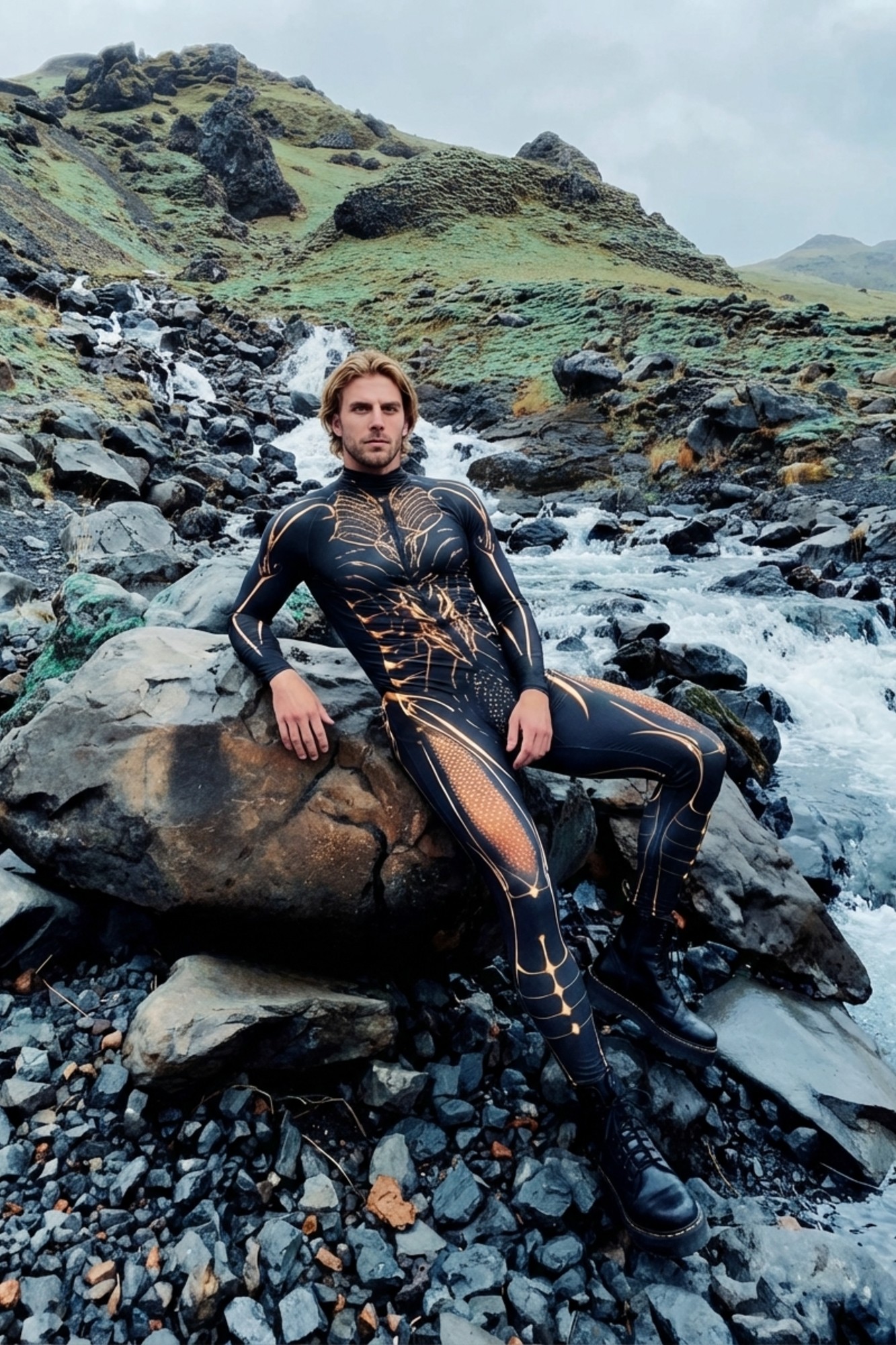 Cybernetic Skeleton Bodysuit AS030