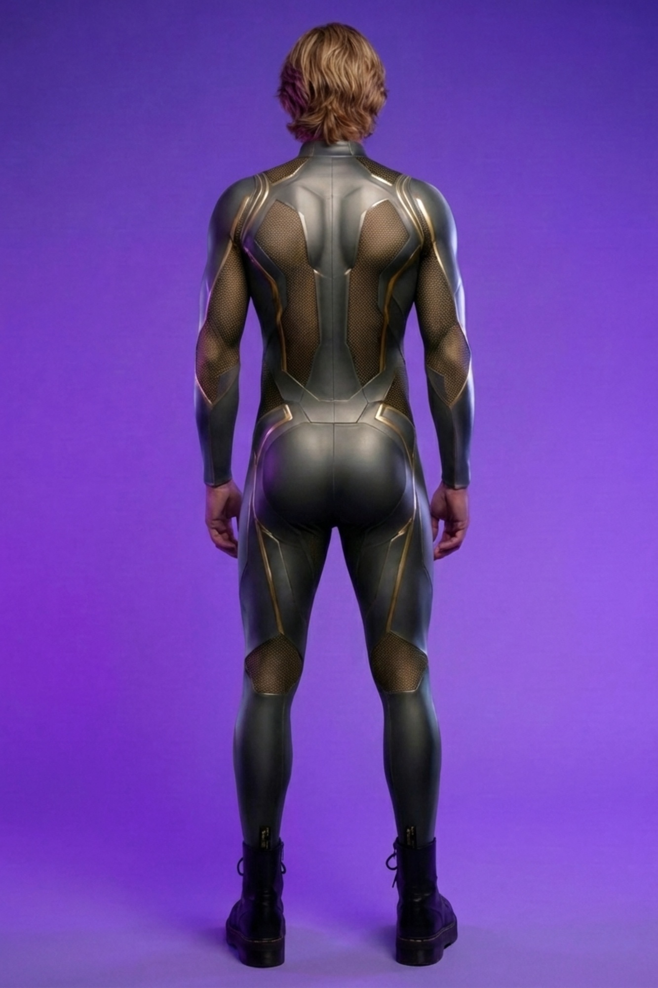 Cyborg Futuristic Full Bodysuit AS065