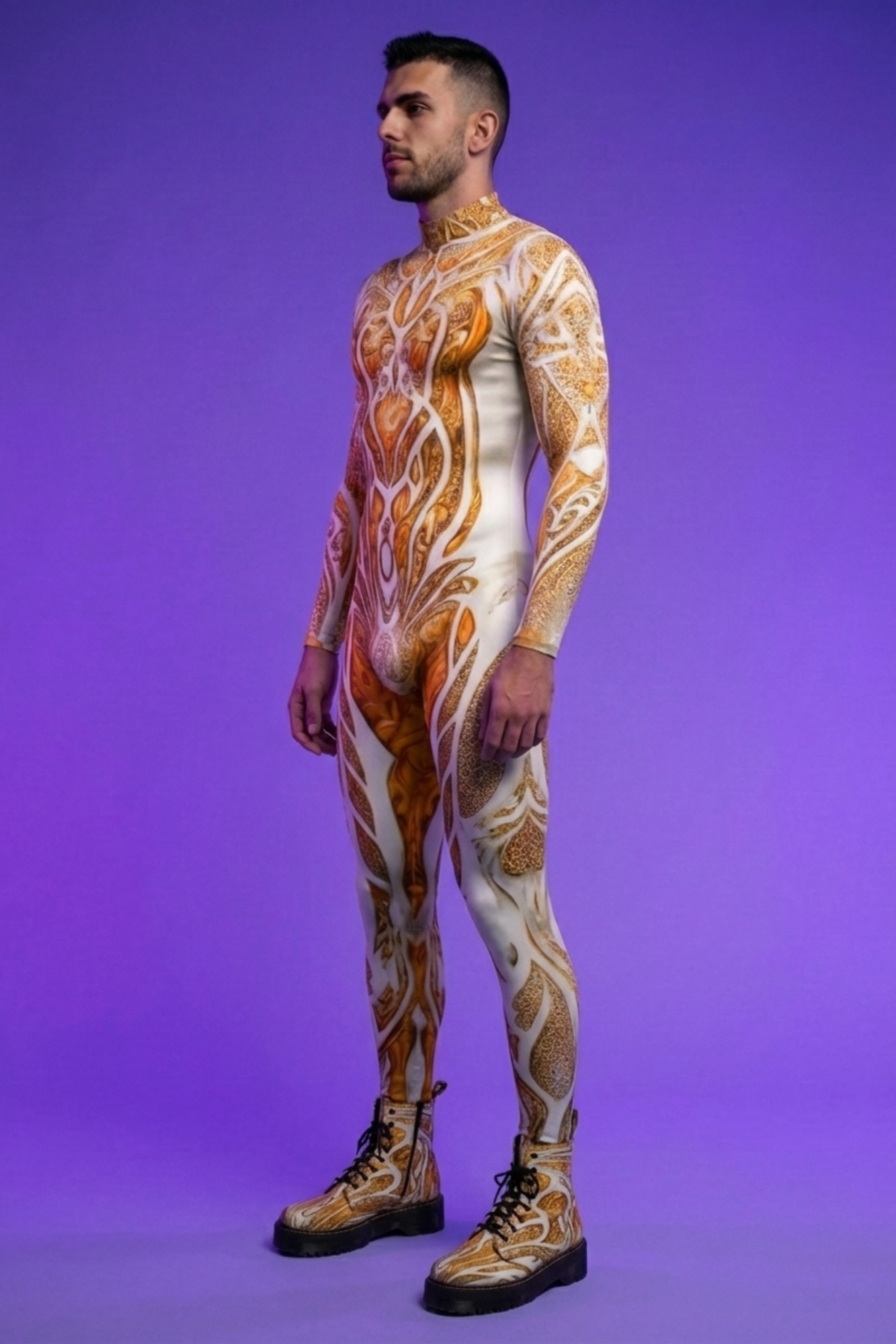 Oracle Gold Anatomical Bodysuit AS074