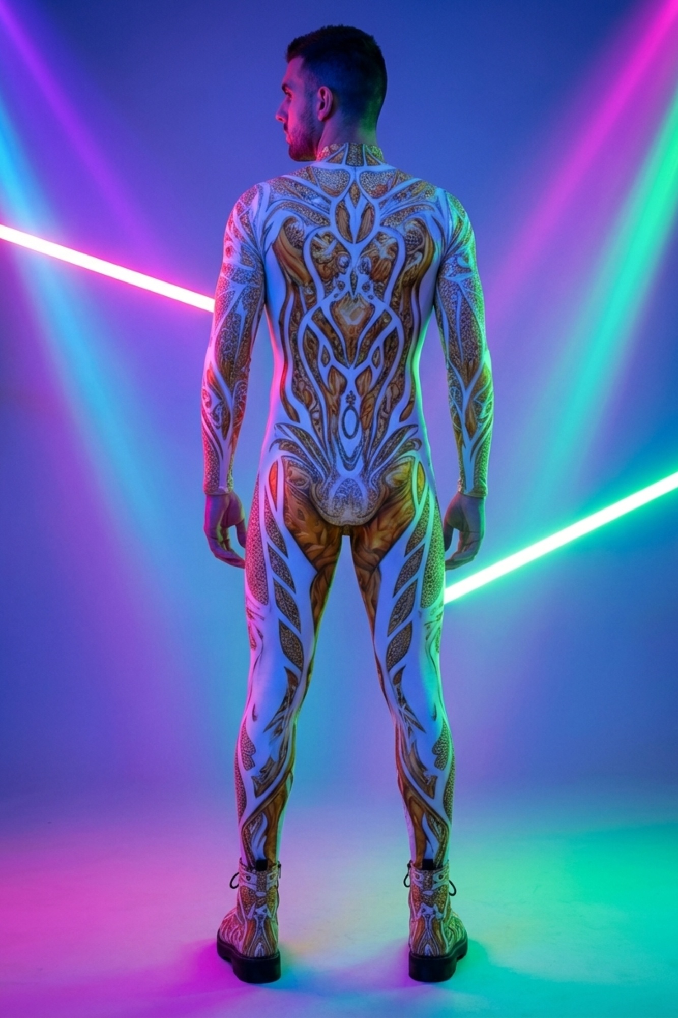 Oracle Gold Anatomical Bodysuit AS074