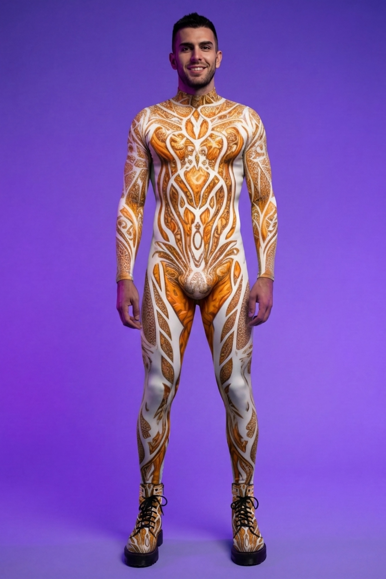 Oracle Gold Anatomical Bodysuit AS074