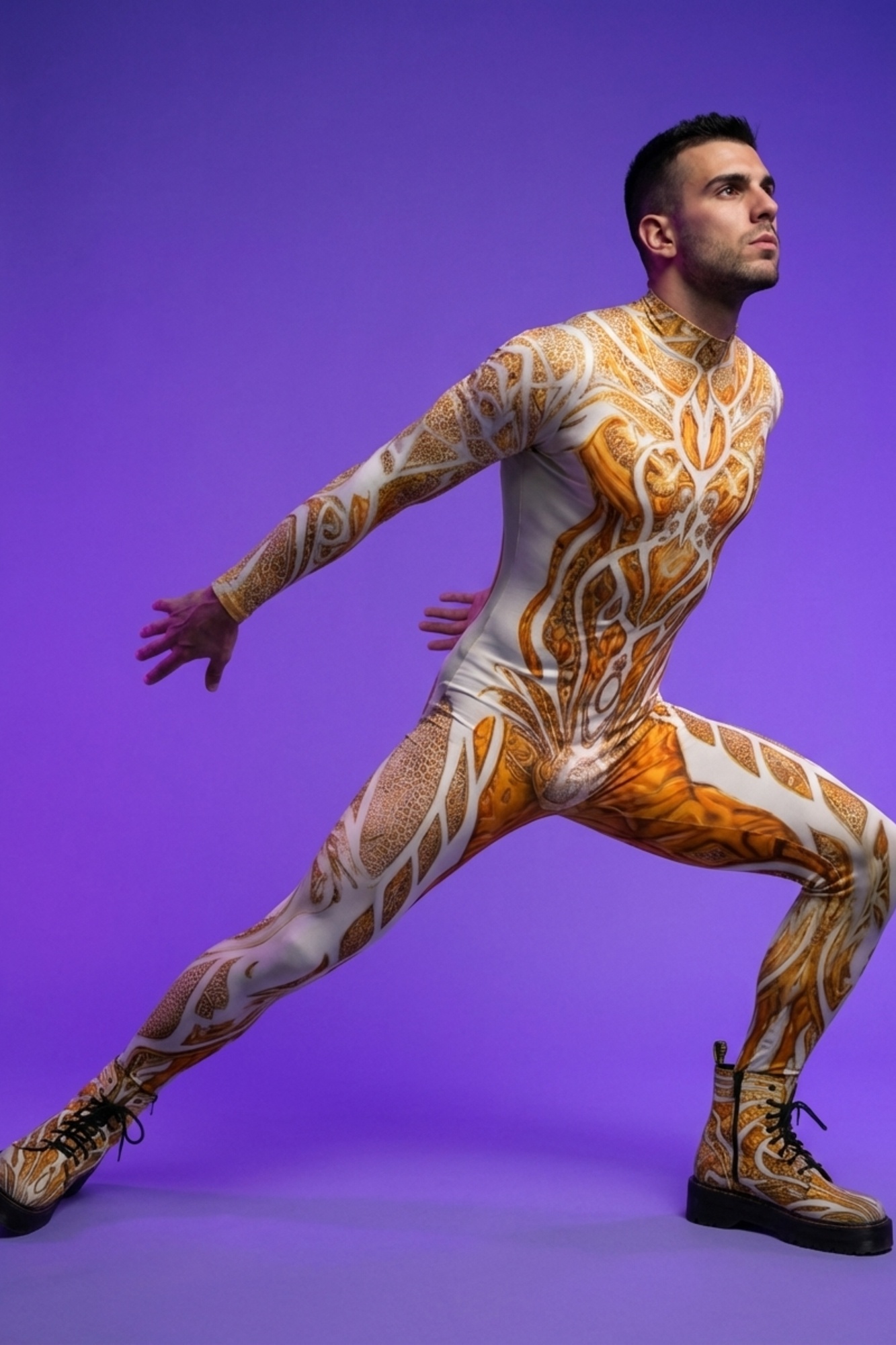 Oracle Gold Anatomical Bodysuit AS074