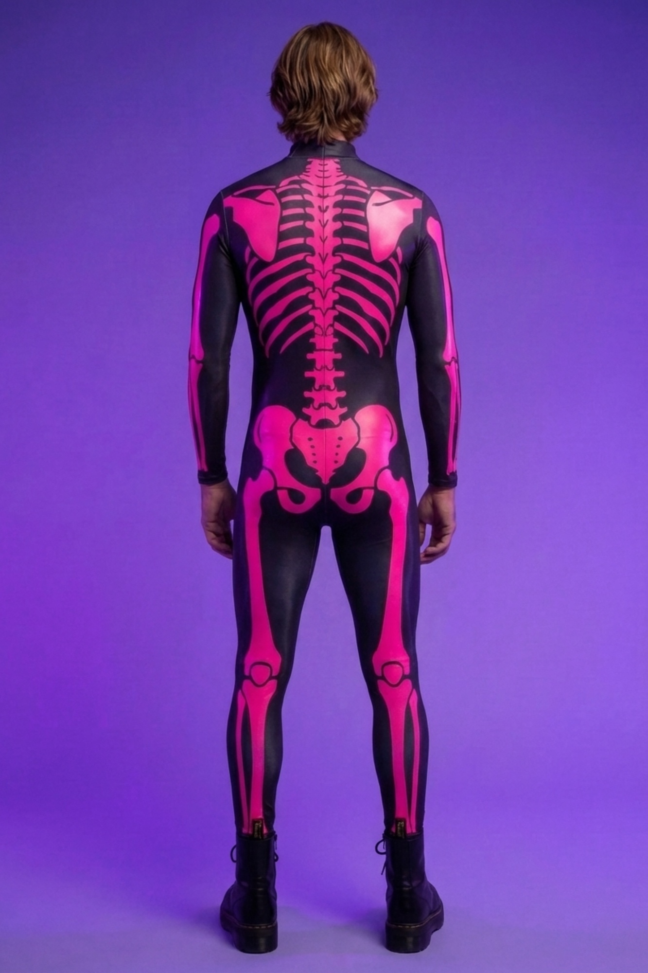 Rave Skeleton Bodysuit V0020