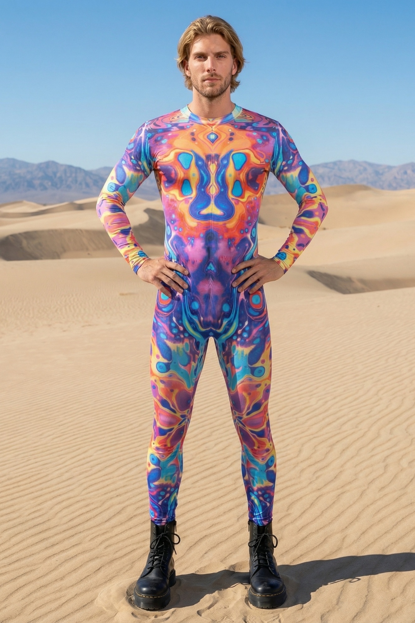 Desert Psychedelic Bodysuit VS001