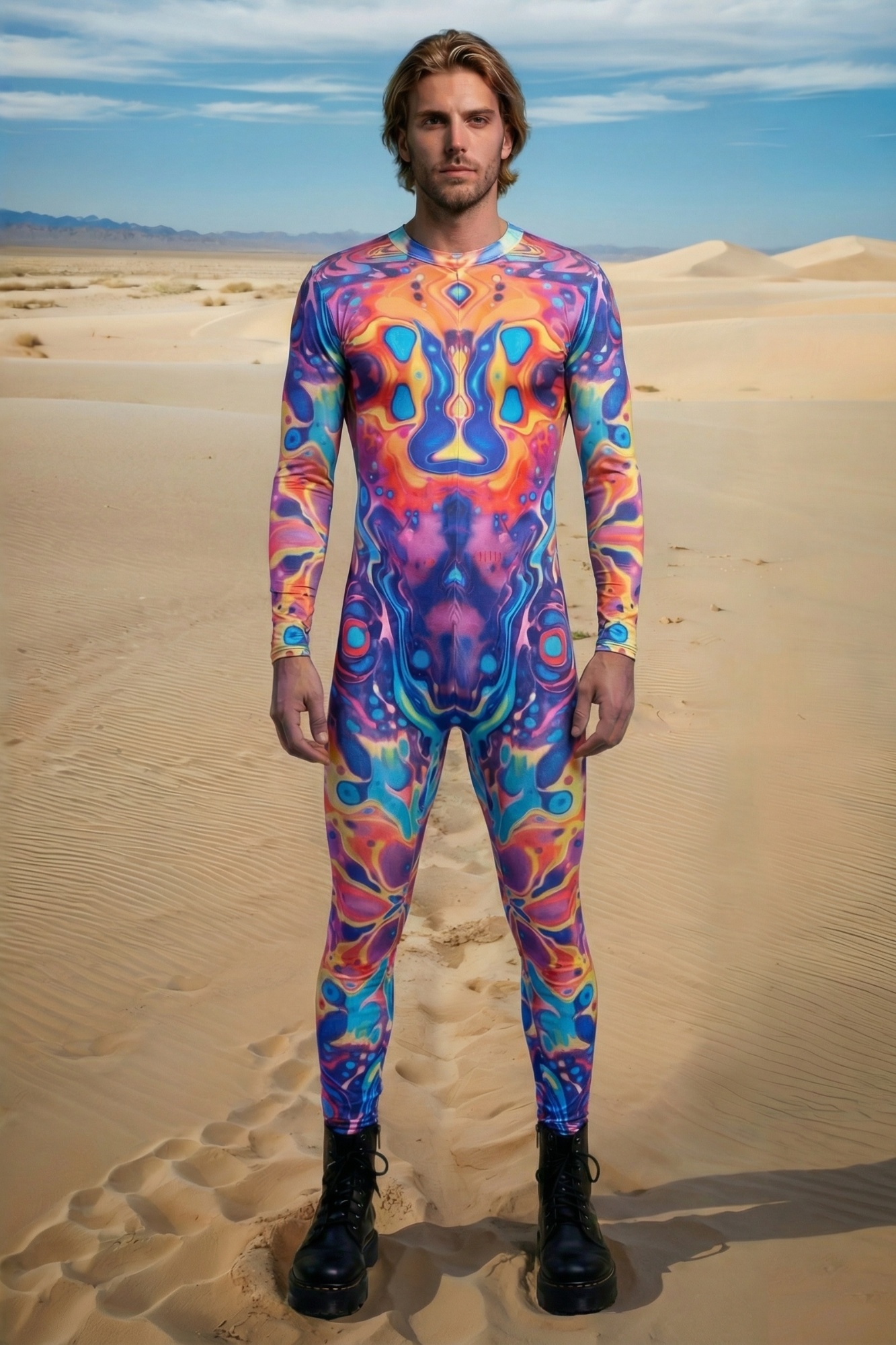 Desert Psychedelic Bodysuit VS001