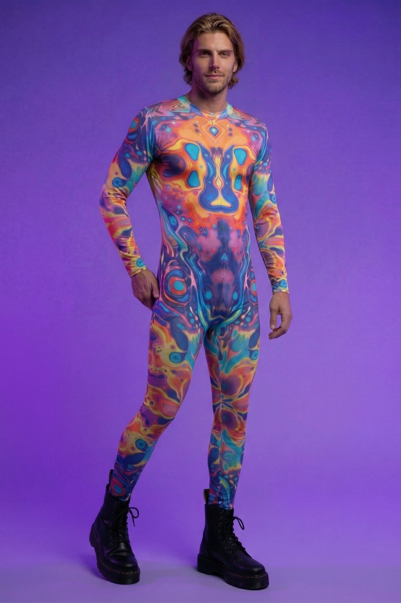 Desert Psychedelic Bodysuit VS001