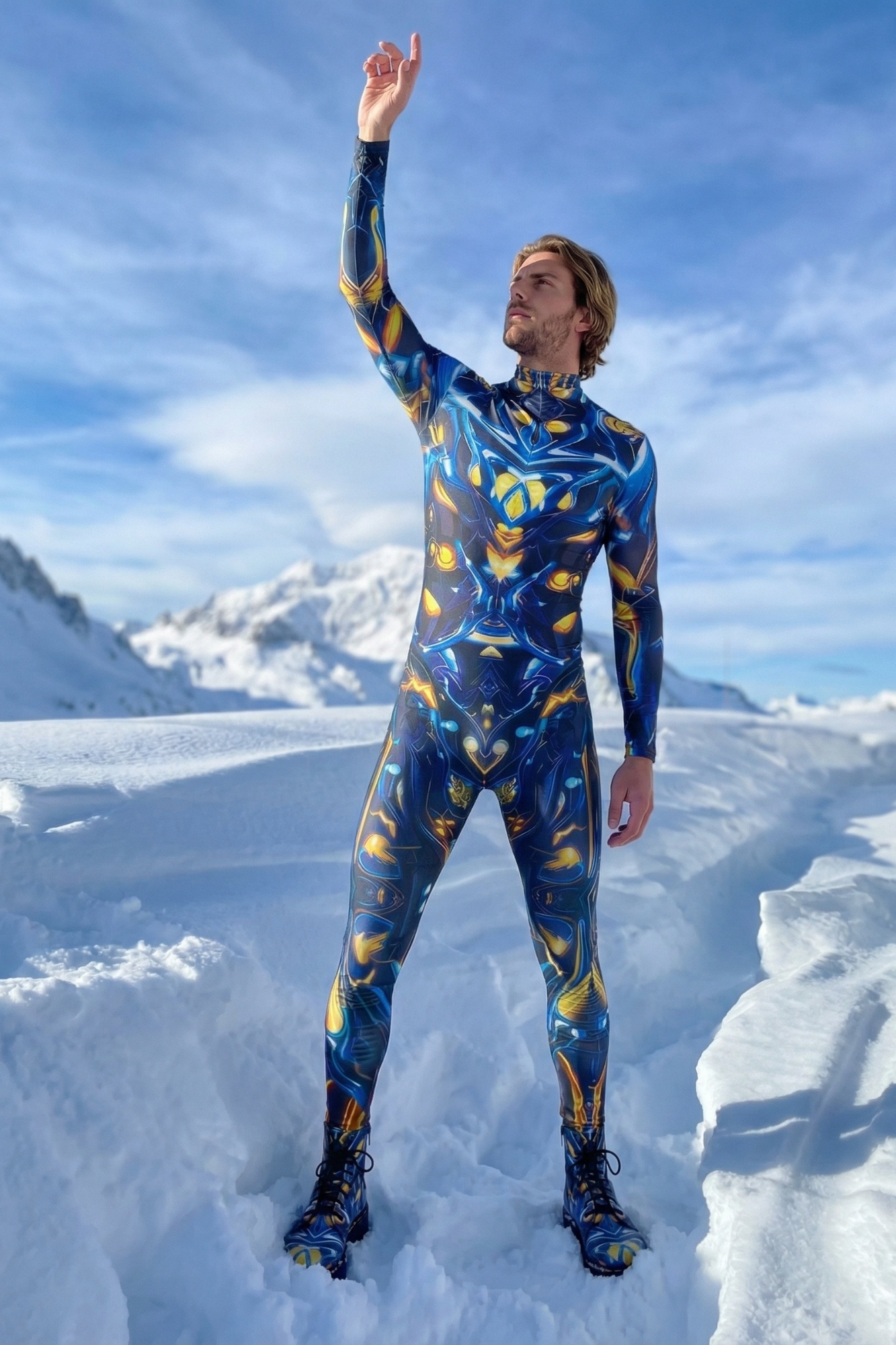 Cybernetic Abstract Bodysuit VS002