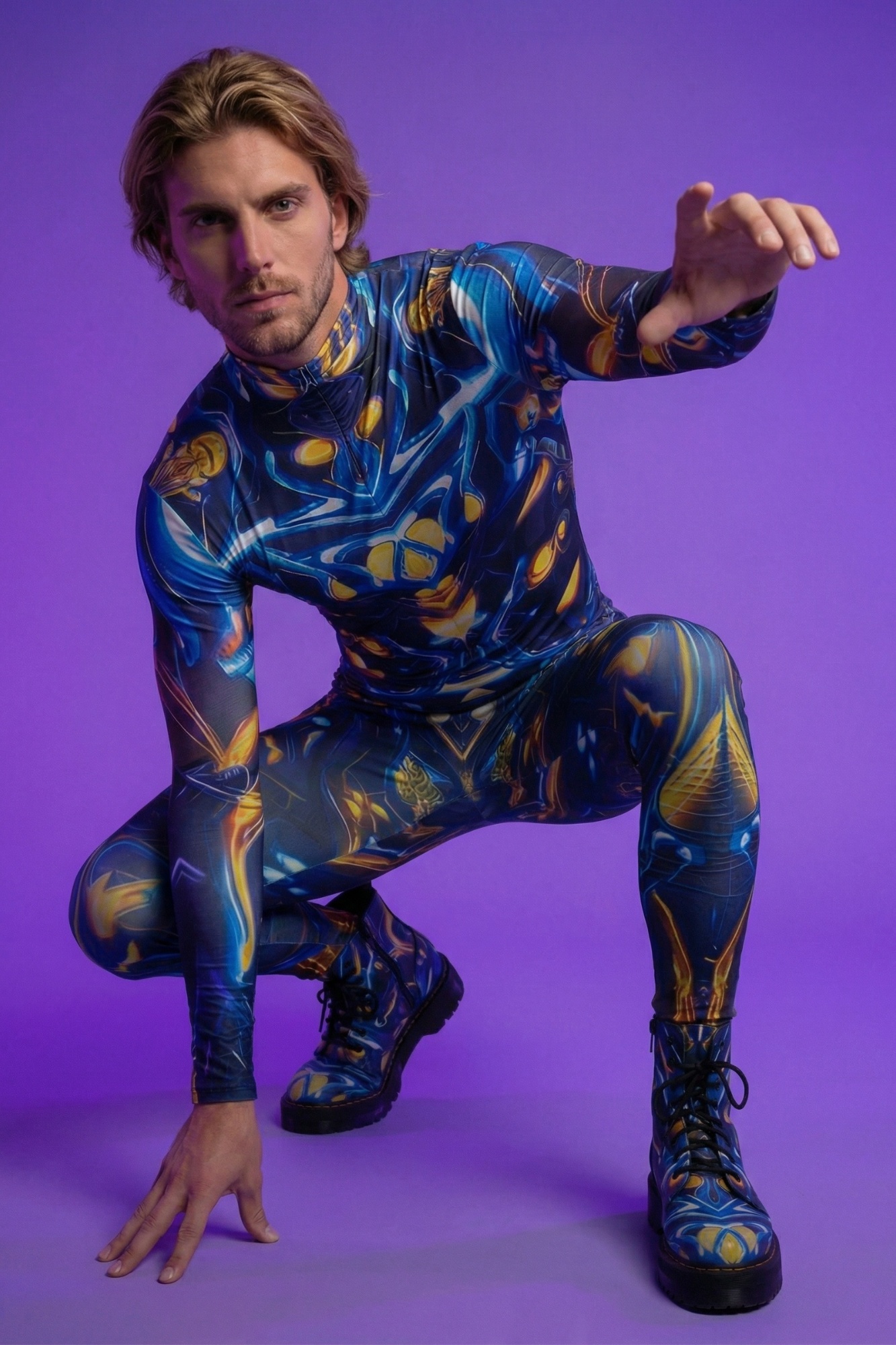 Cybernetic Abstract Bodysuit VS002