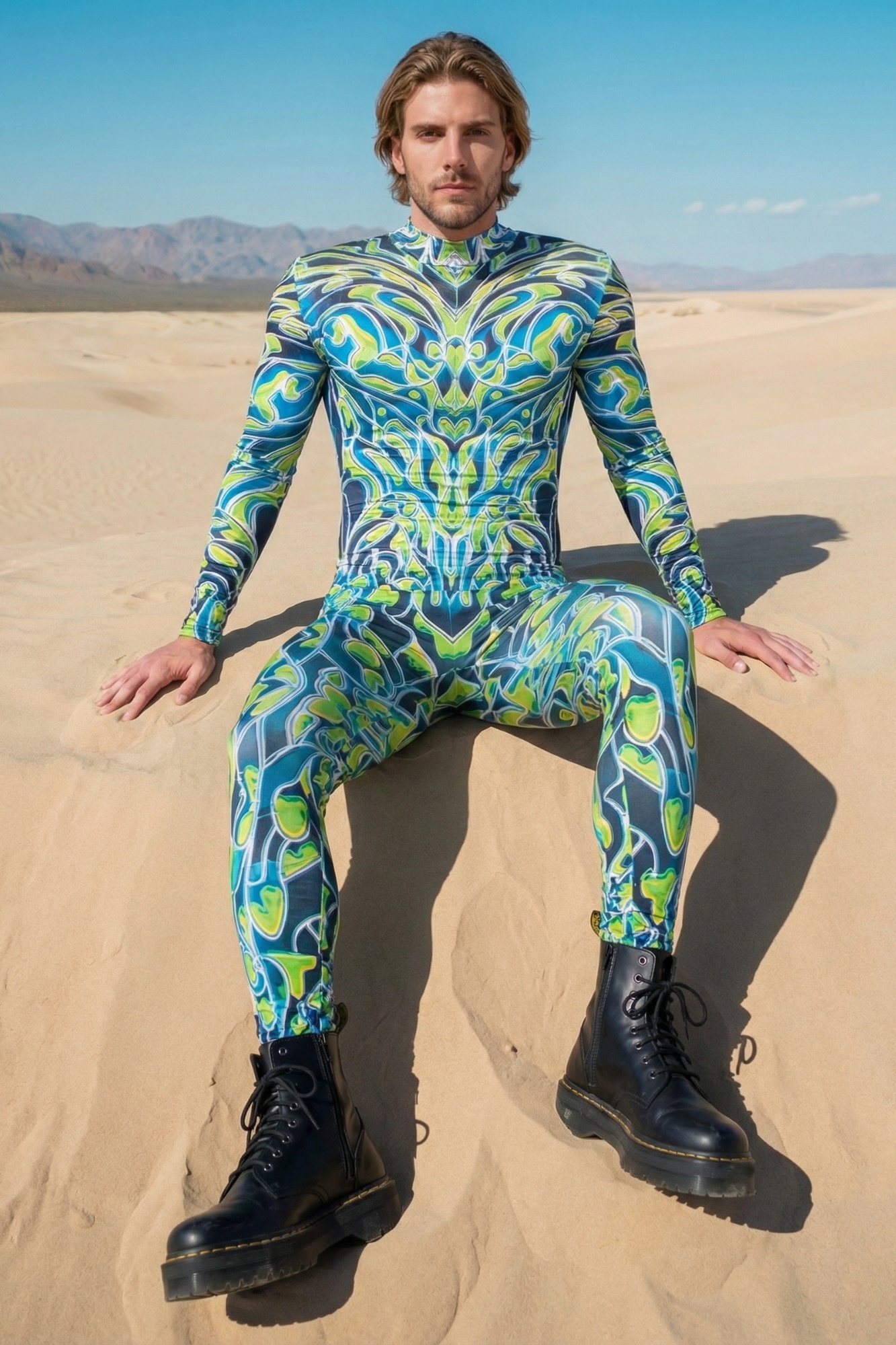 Techno Voyager Full Body Bodysuit VS004