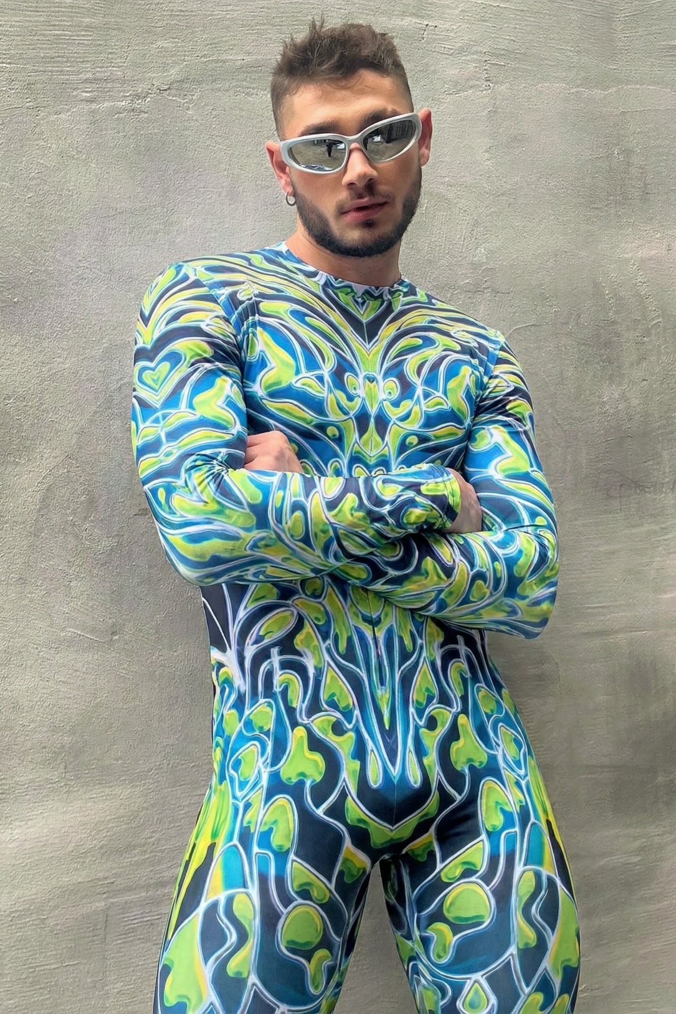 Techno Voyager Full Body Bodysuit VS004