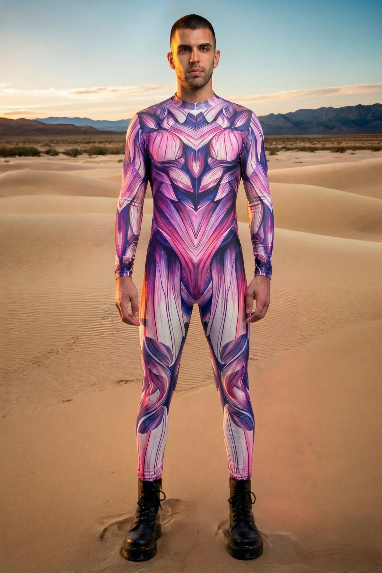 Bio-Anatomic Graphic Bodysuit VS008