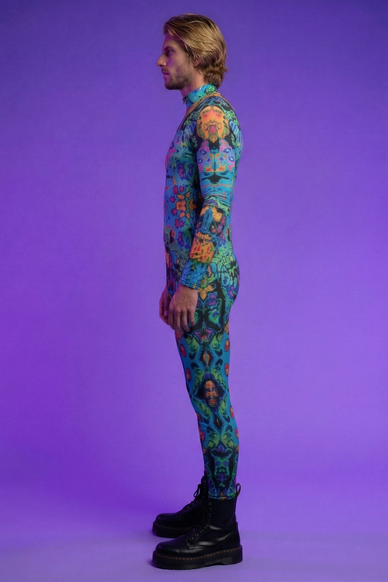 Cosmic Voyager Psychedelic Bodysuit VS009