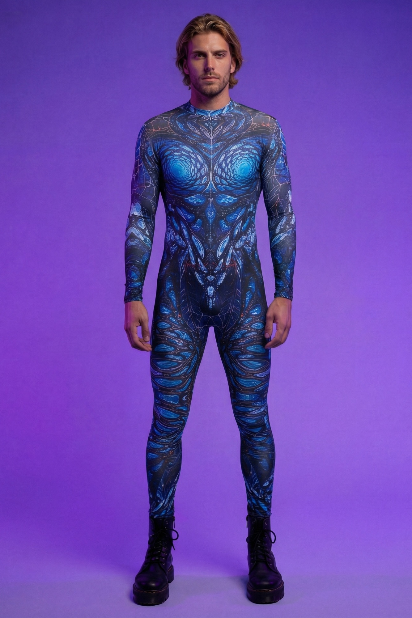 Interstellar Nomad Graphic Bodysuit VS010