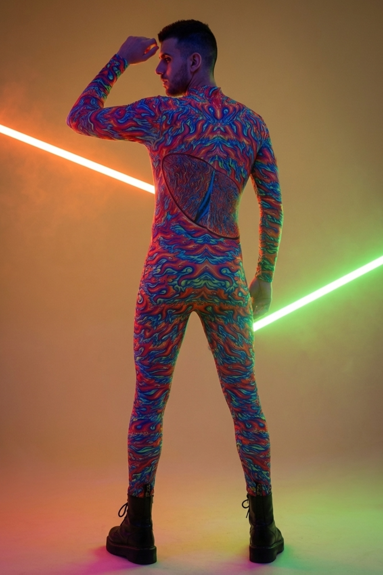 Euphoric Voyager Psychedelic Bodysuit VS012